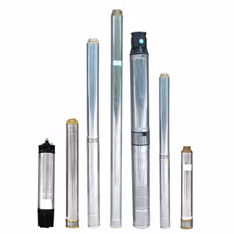 Irrigation Cast Iron / Stainless Steel Electric Submersible Water Deep Well Pump