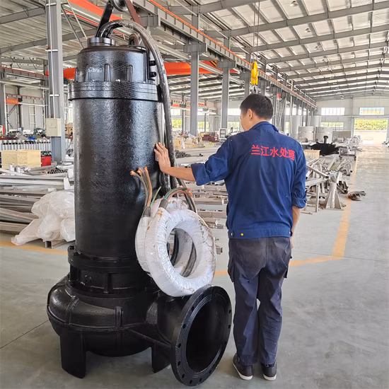 Погружной насос для сточных вод серии WQ