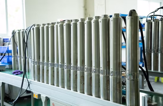 Погружной солнечный водяной насос высшего качества с контроллером MPPT для гибридного двигателя постоянного и переменного тока, гарантия 3 года